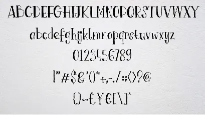 Lockport font