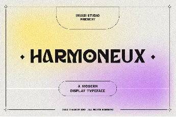 Harmoneux font