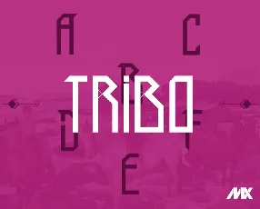 Tribo font