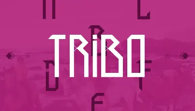 Tribo font