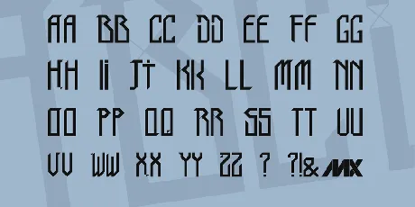 Tribo font