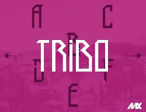 Tribo font