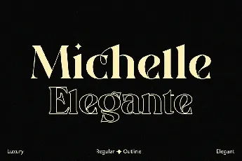 Michelle Elegante font