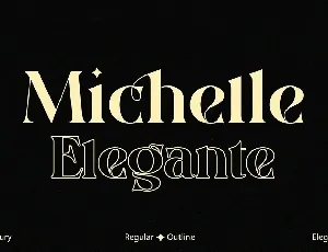 Michelle Elegante font