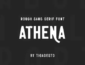 Athena font