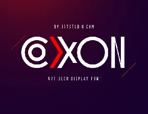 Coxxon font