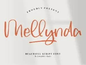 Mellynda font