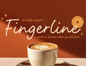 Fingerline font