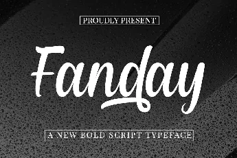 Fanday font