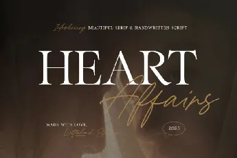 Heart Affairs font