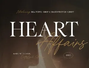 Heart Affairs font