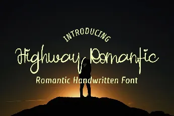 Highway Romantic font