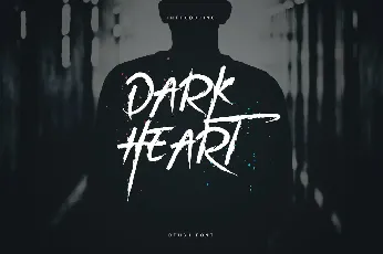 Dark Heart font