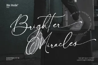 Brighter Miracles font