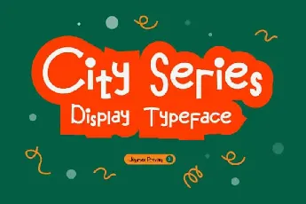 City Series Display font