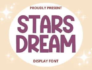 Stars Dream font