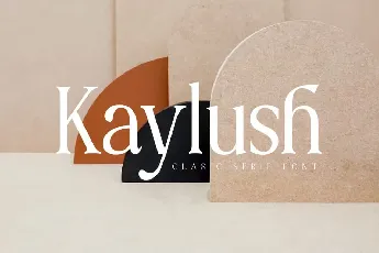 Kaylush font