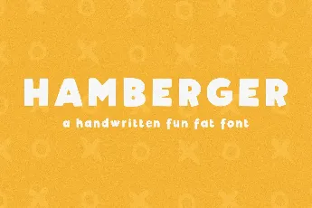 Hamberger font