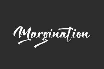 Margination Demo font