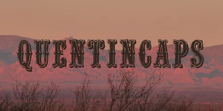 QuentinCaps font