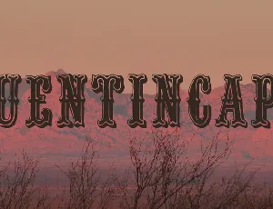 QuentinCaps font