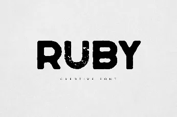 Ruby font