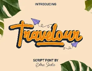 Travelour font