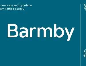 Barmby font