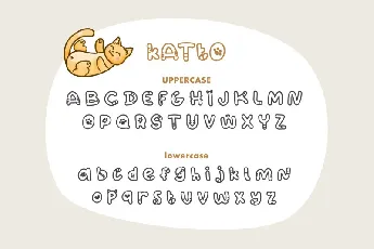 Katto Outlined font