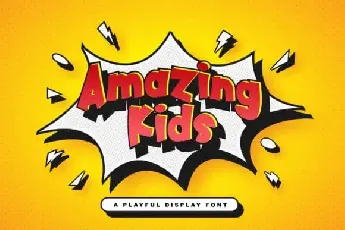 Amazing Kids Display font