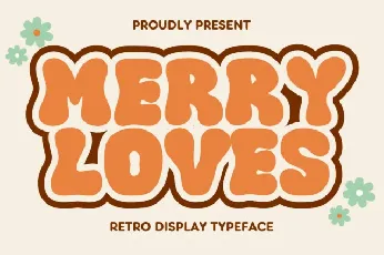 Merry Loves Display font