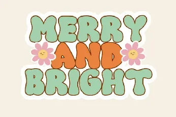 Merry Loves Display font