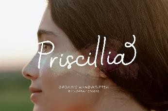 Priscillia Demo font