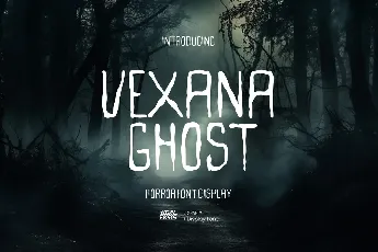 VEXANA GHOST font