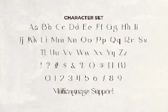 Fashionable font