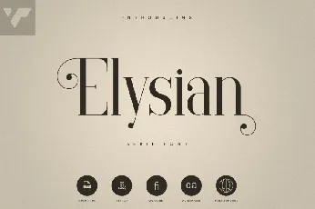 Elysian – Serif font