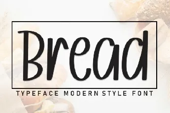 Bread Display font