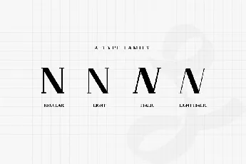 Nevada Typeface font