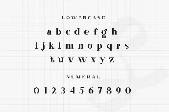 Nevada Typeface font