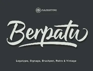 Berpatu font