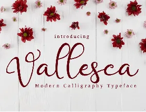 Vallesca font