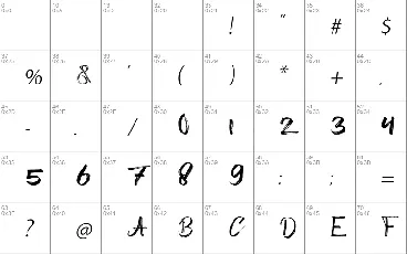 Victograms Demo font