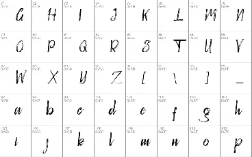 Victograms Demo font