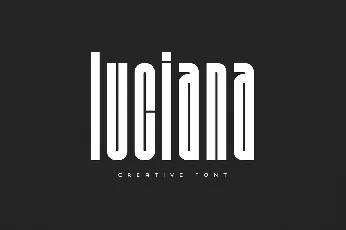 Luciana font