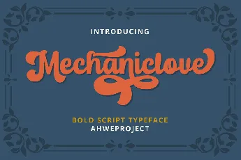 Mechaniclove font