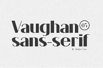 Vaughan font