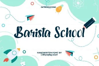 Barista School Demo font