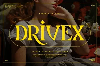 Drivex font