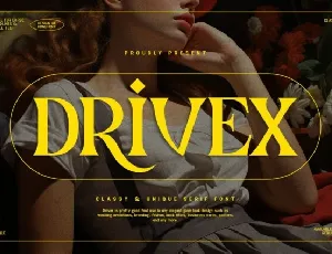 Drivex font