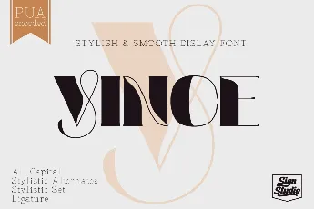 Vince font